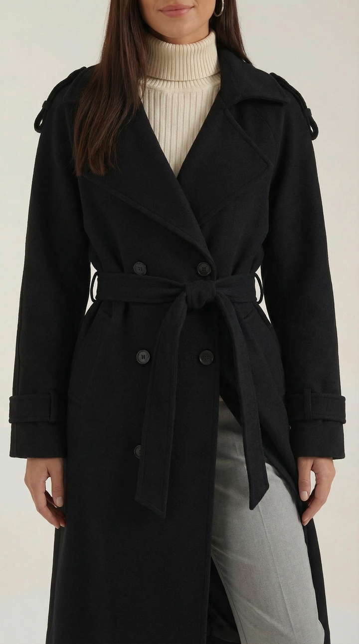 Dolores Long Trench Coat