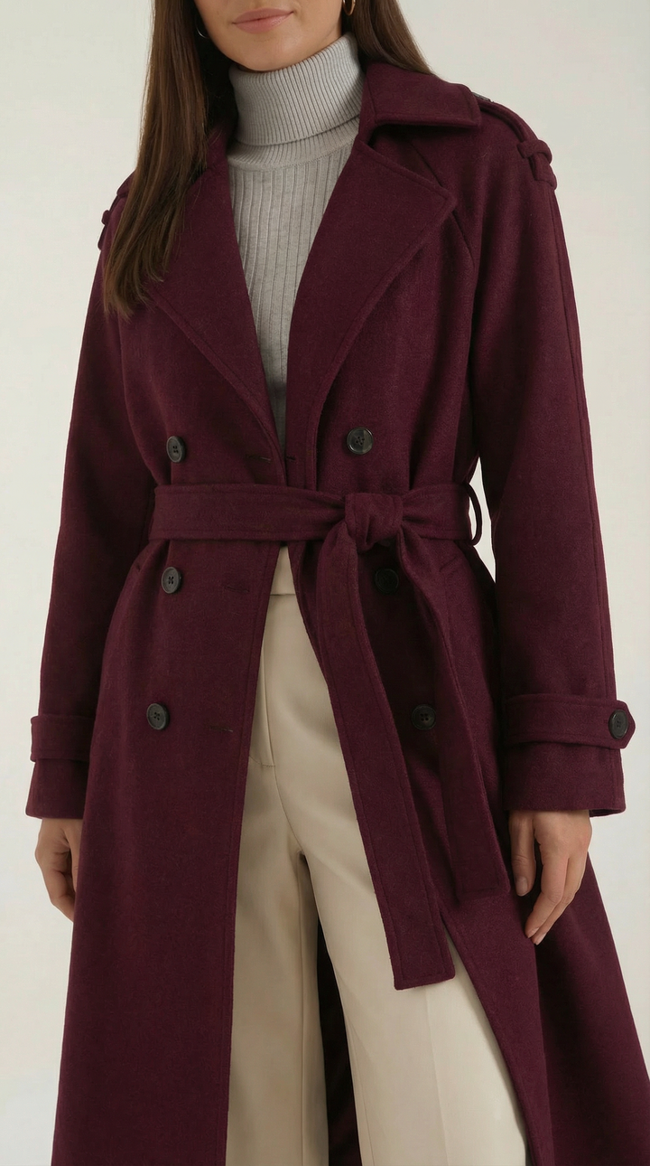 Dolores Long Trench Coat