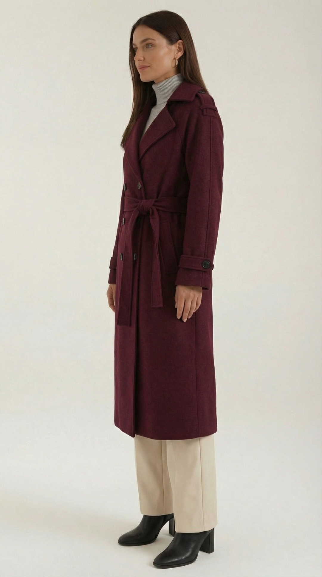 Dolores Long Trench Coat
