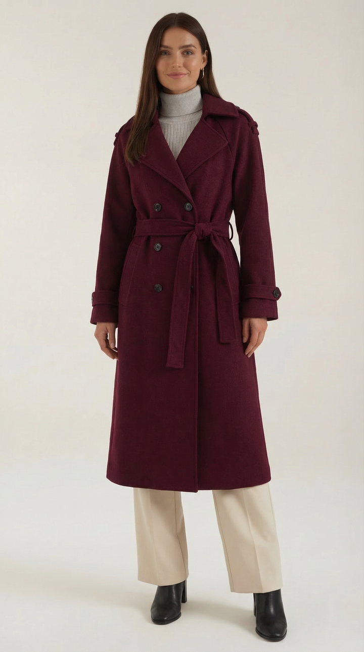 Dolores Long Trench Coat