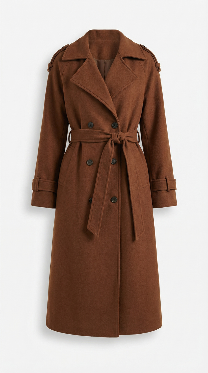 Dolores Long Trench Coat