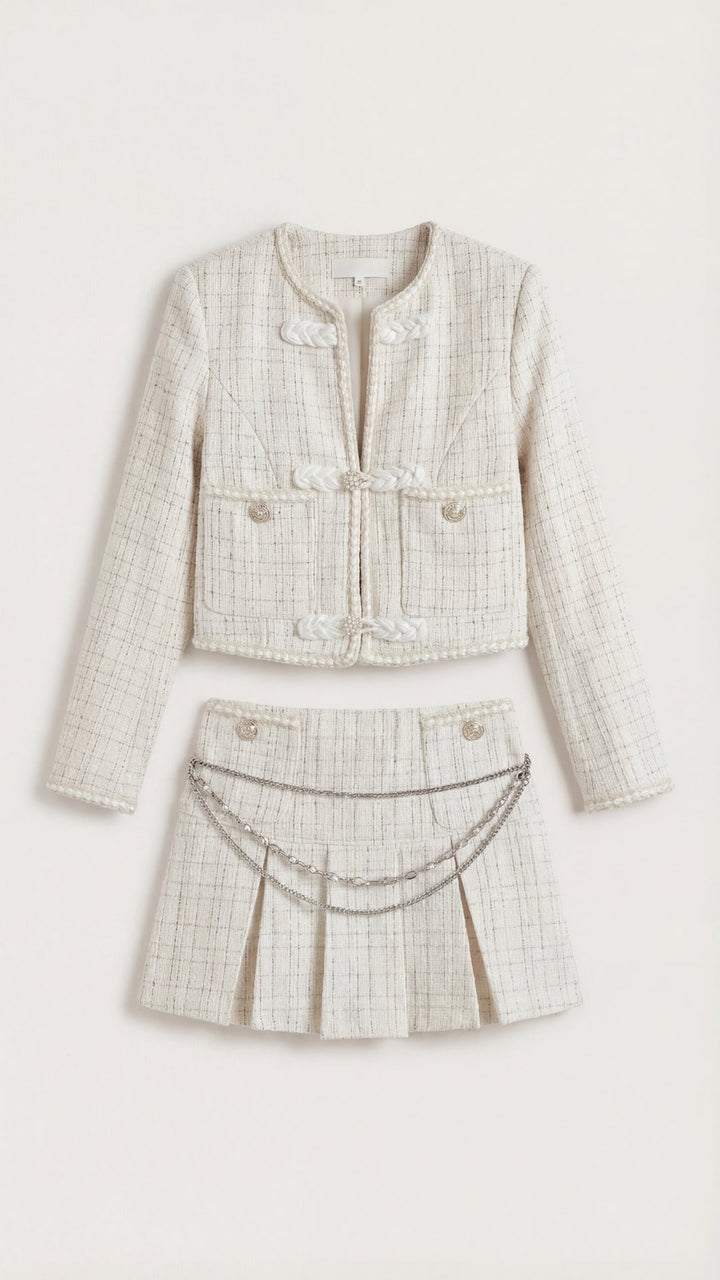 Doris Tweed Skirt Set