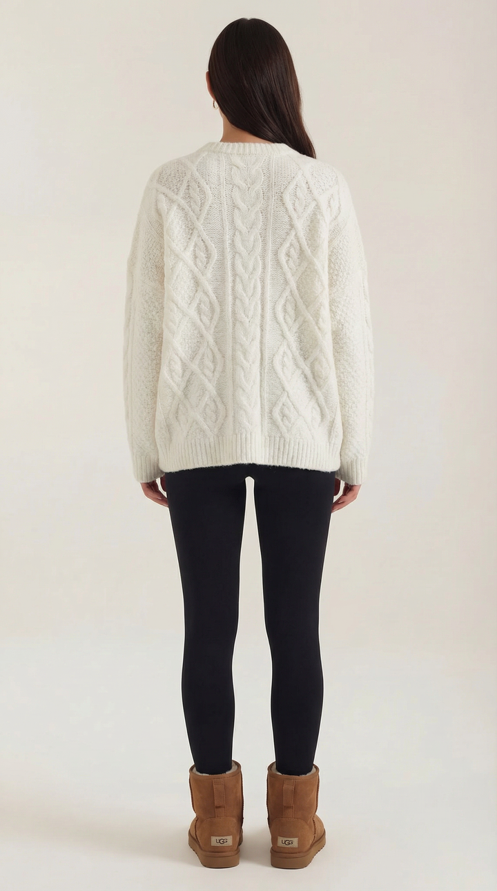 Edna Chunky Knit Sweater