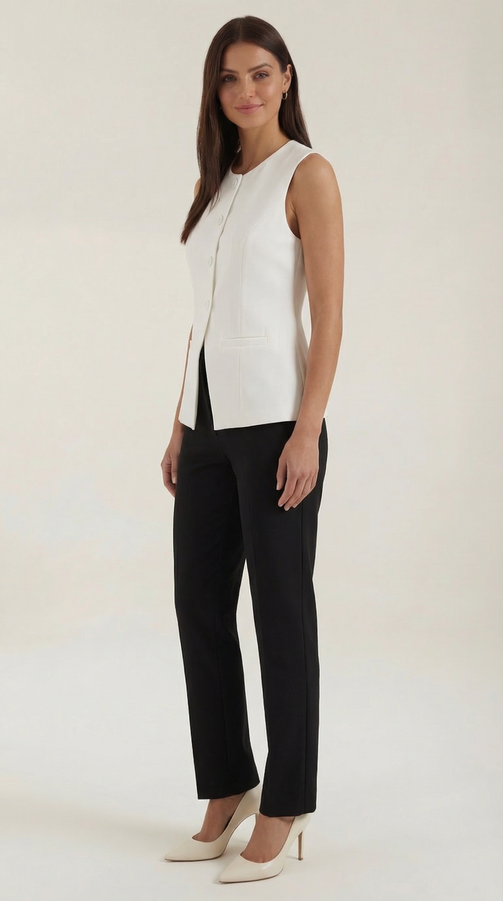 Ellie Buttoned Tank Top