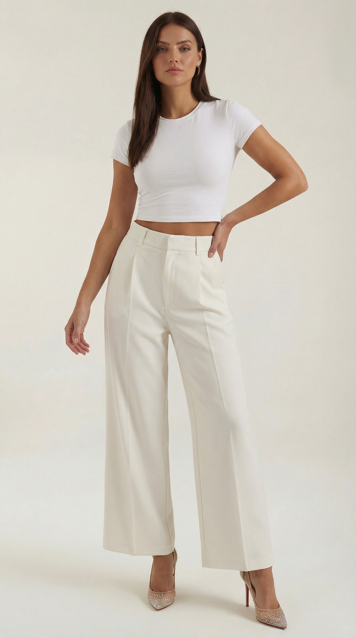 Emma Wide-Leg Trousers