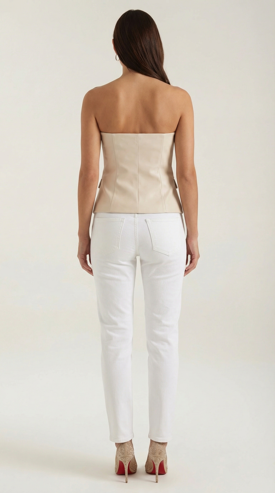 Fiona Strapless Blazer Top