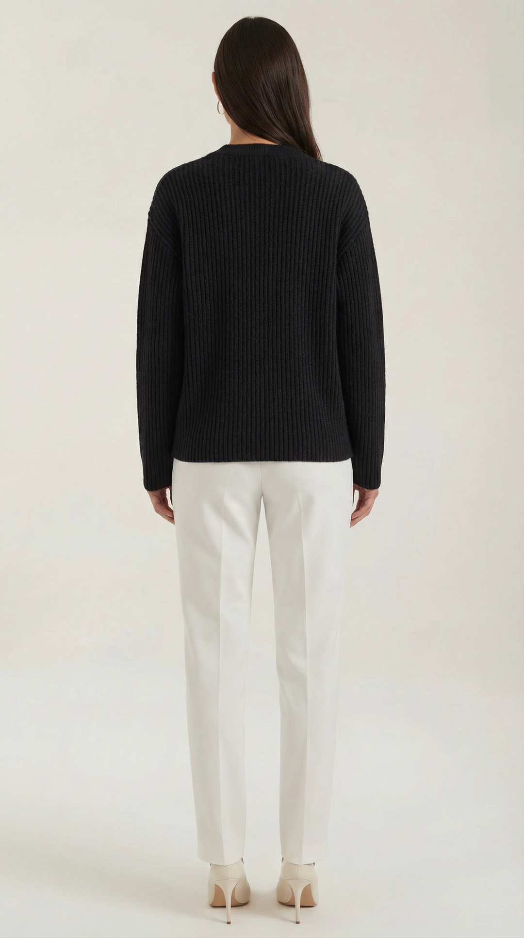 Frances Oversized Ribbed Knit Cardigan