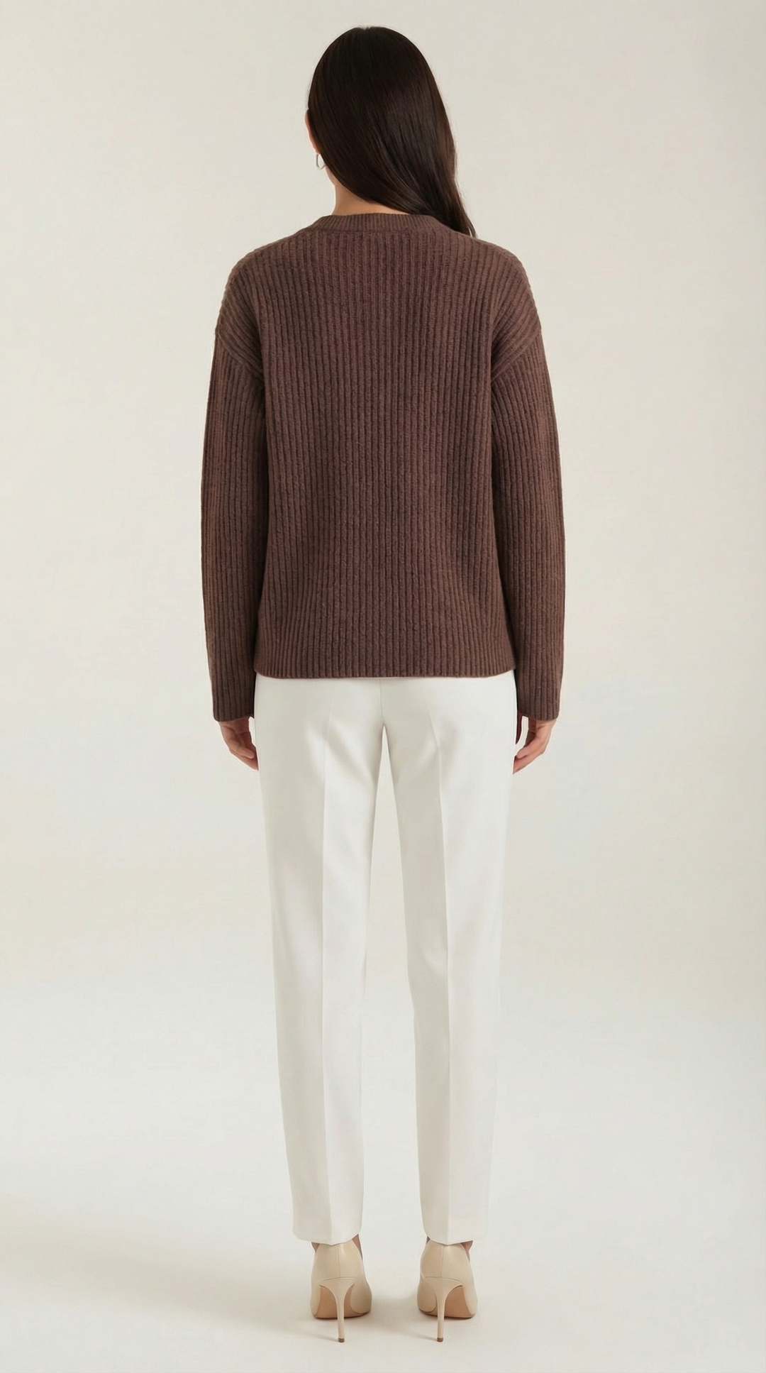 Frances Oversized Ribbed Knit Cardigan