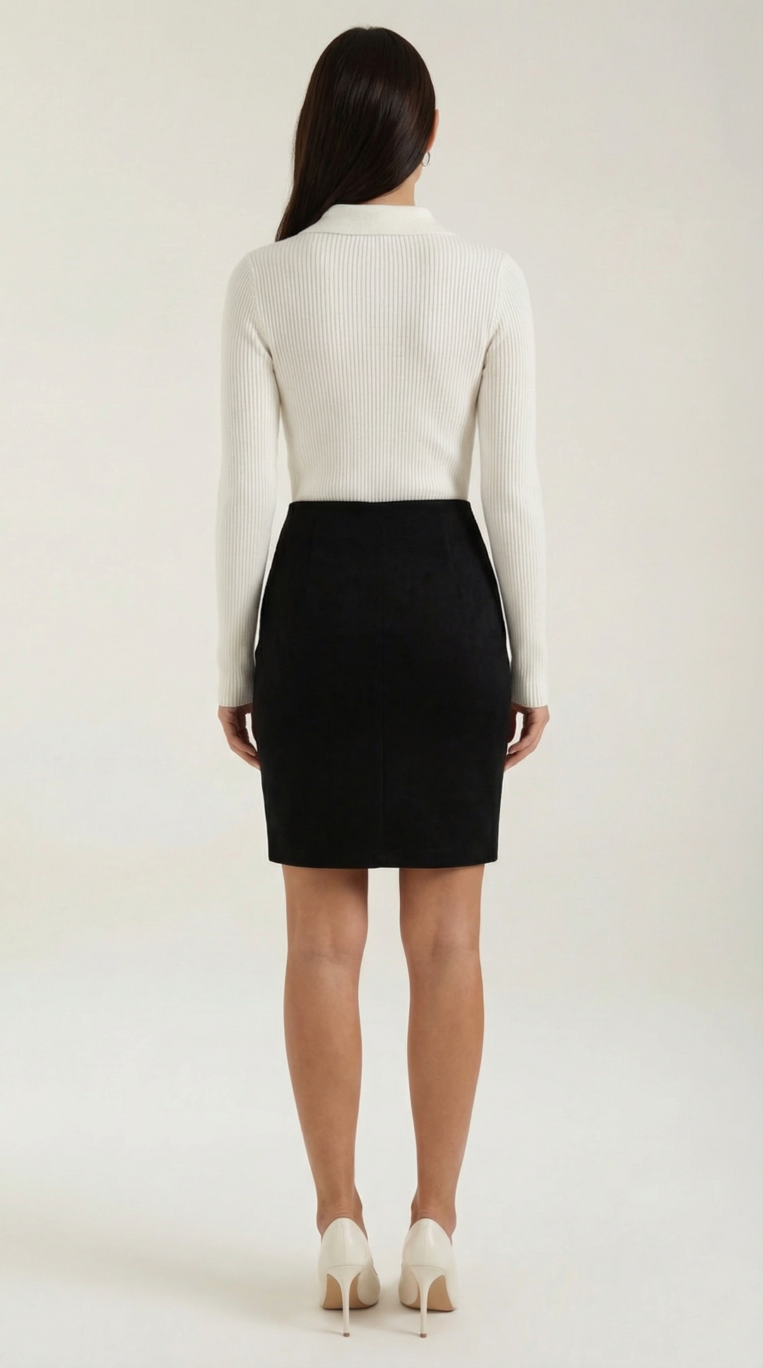 Gail Collared Long Sleeve Knit Top