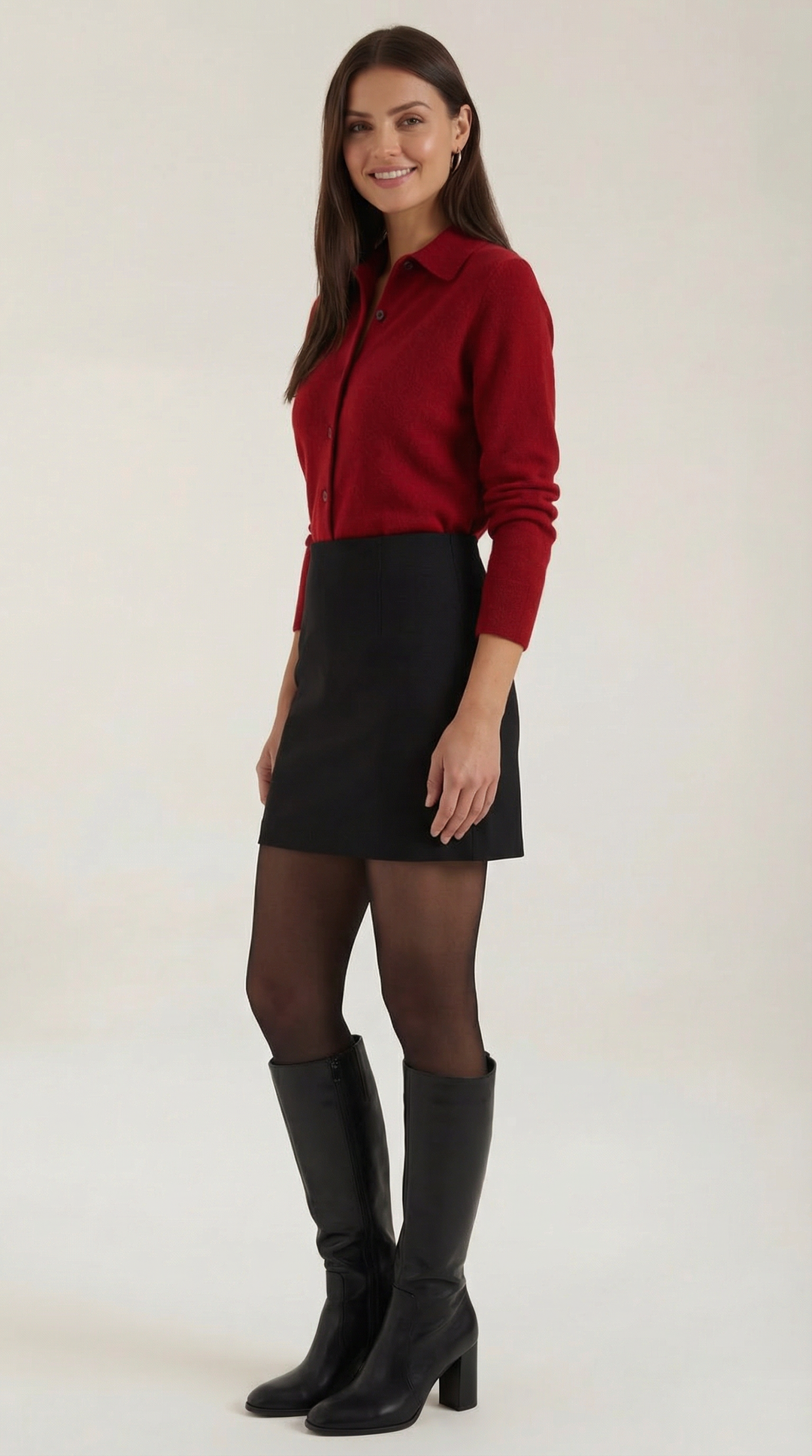 Gladys Collared Button-Down Cardigan