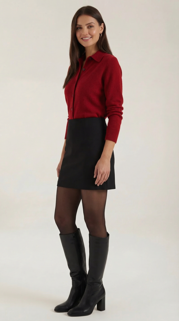 Gladys Collared Button-Down Cardigan