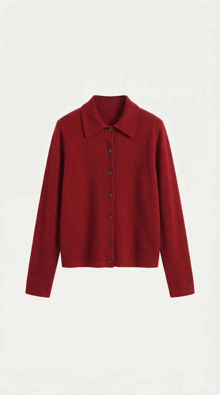 Gladys Collared Button-Down Cardigan