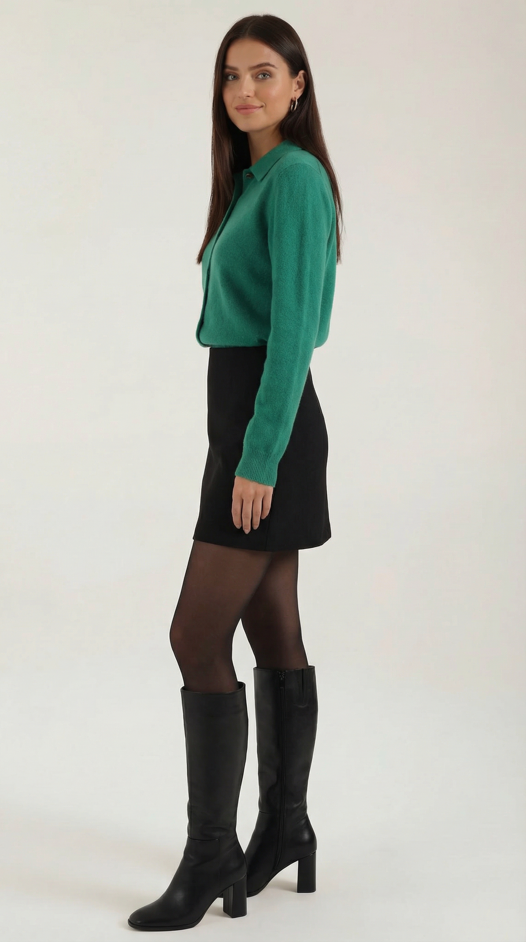 Gladys Collared Button-Down Cardigan