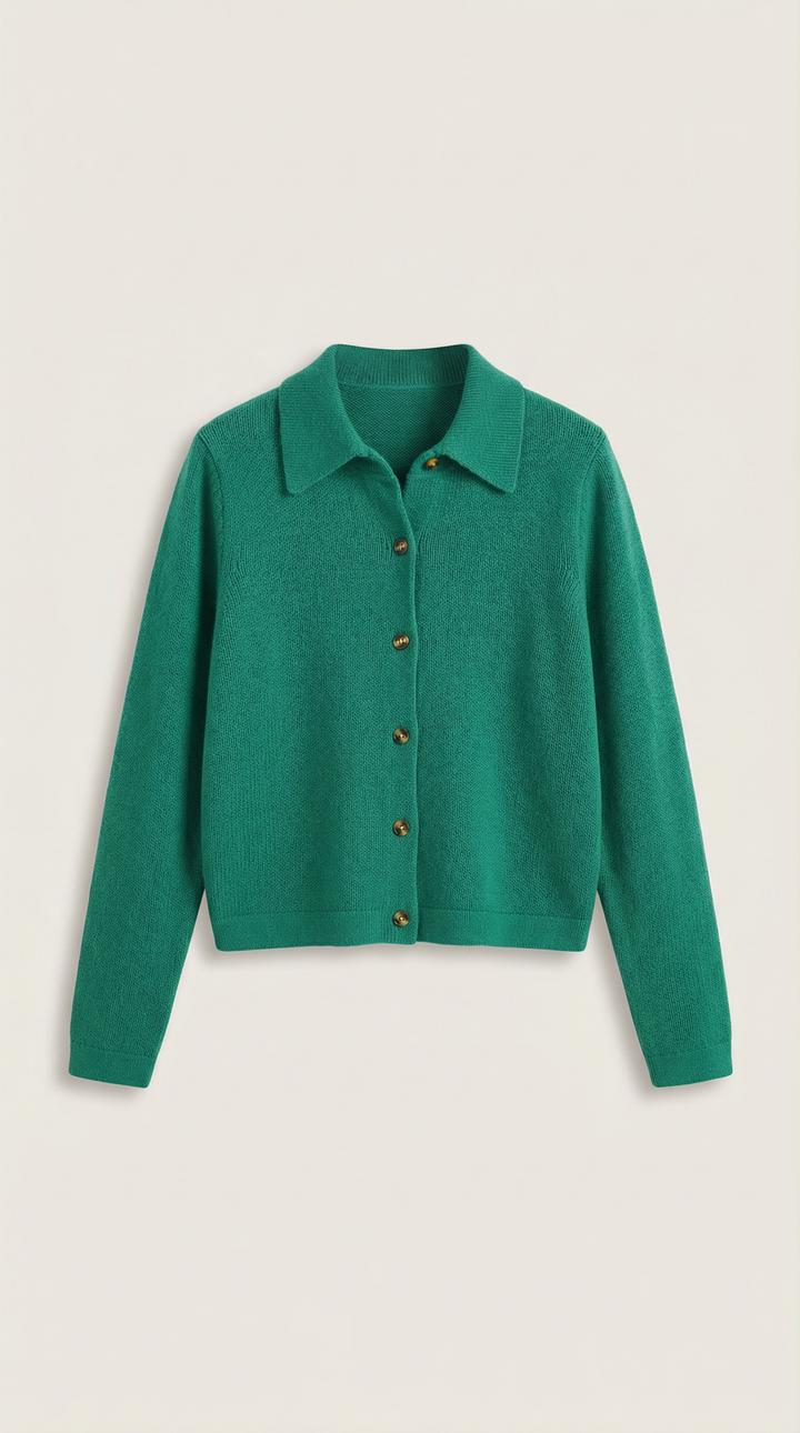 Gladys Collared Button-Down Cardigan