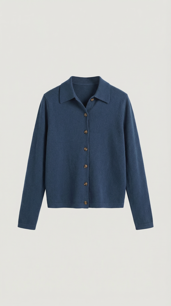 Gladys Collared Button-Down Cardigan