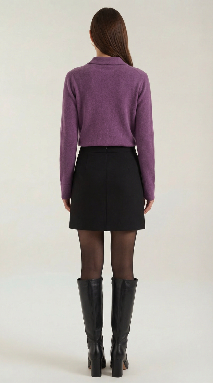 Gladys Collared Button-Down Cardigan