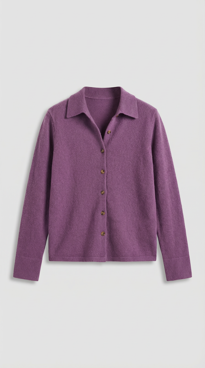 Gladys Collared Button-Down Cardigan