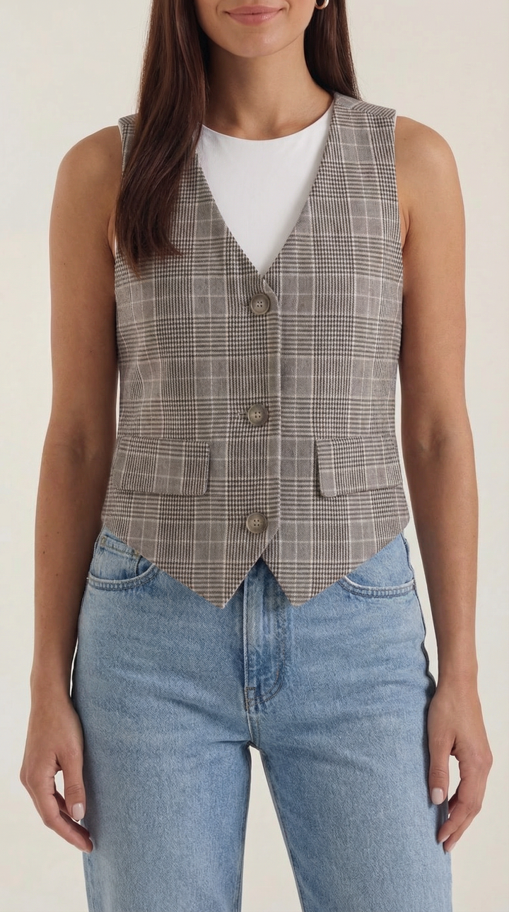 Harmonia Single-Breasted Waistcoat