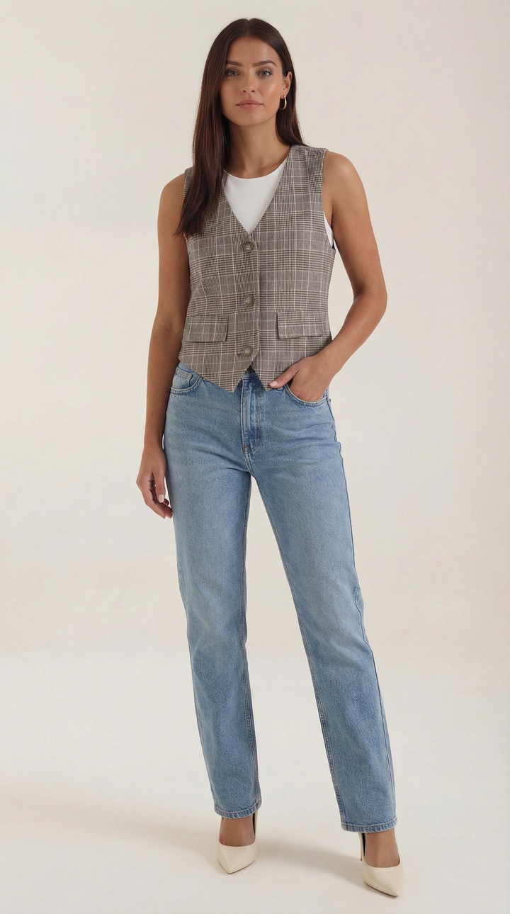 Harmonia Single-Breasted Waistcoat