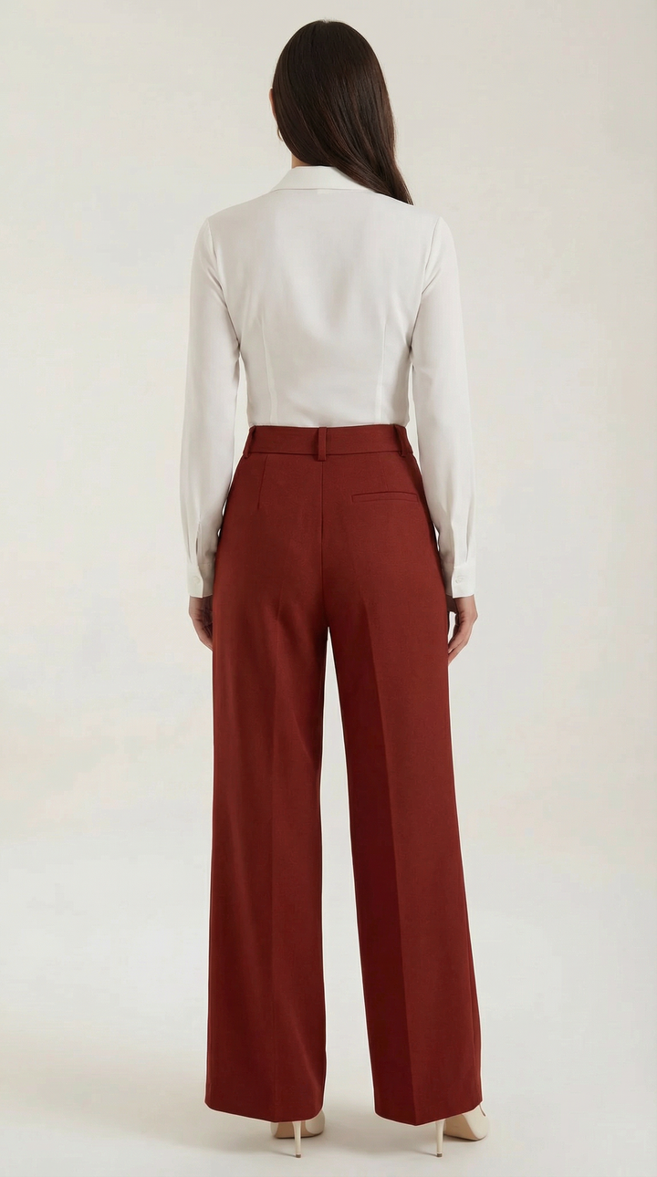 Hazel Wide-Leg Trousers
