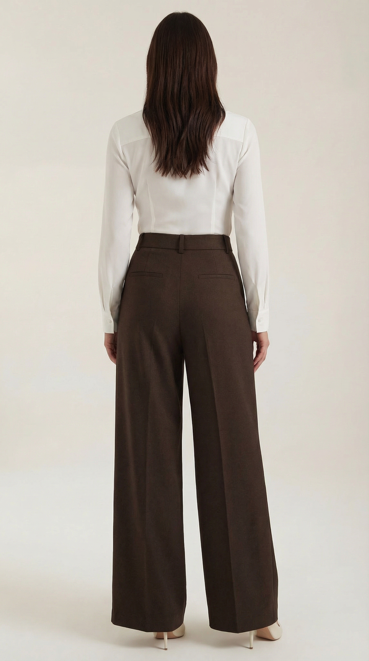 Hazel Wide-Leg Trousers
