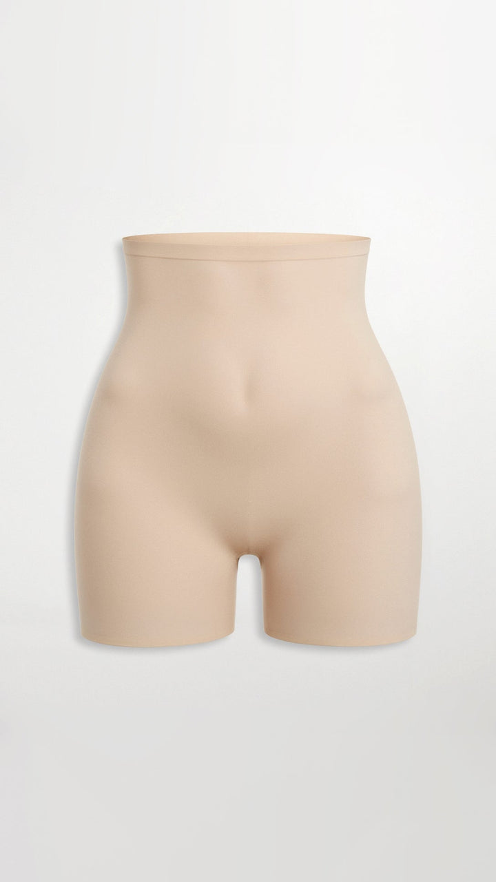 High-Waisted Mid Thigh Shorts