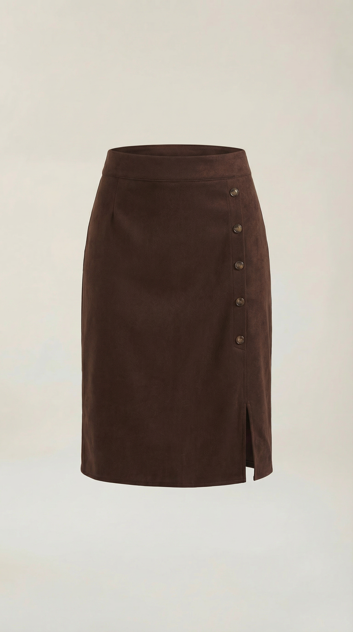 Hope Buttoned Skirt