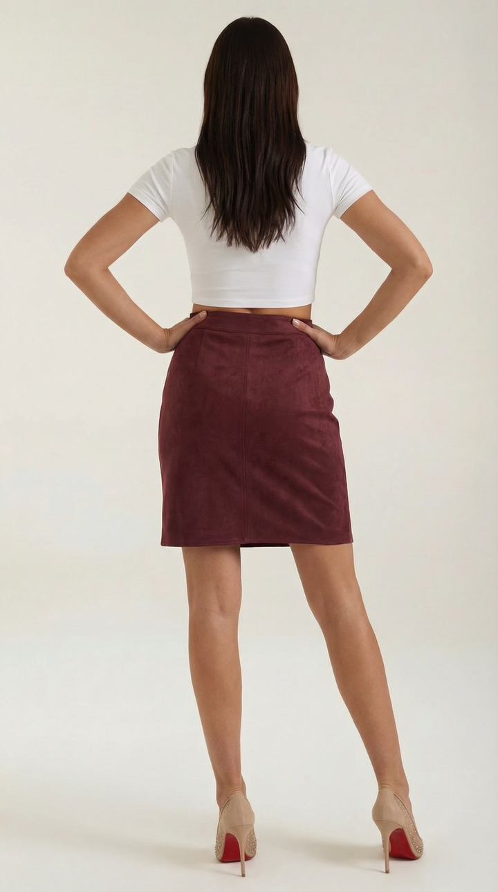 Hope Buttoned Skirt