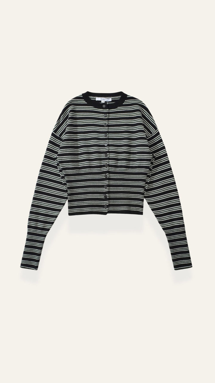 Ida Striped Cardigan