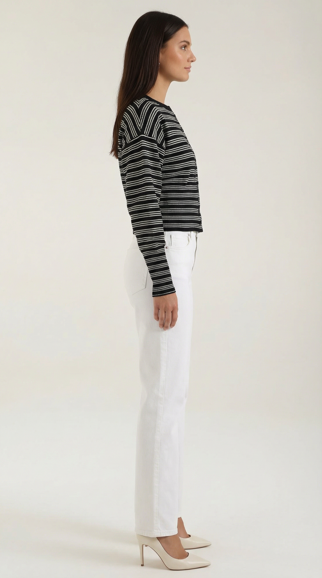 Ida Striped Cardigan