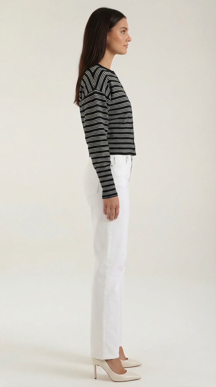 Ida Striped Cardigan