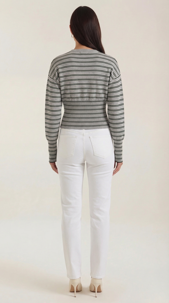 Ida Striped Cardigan