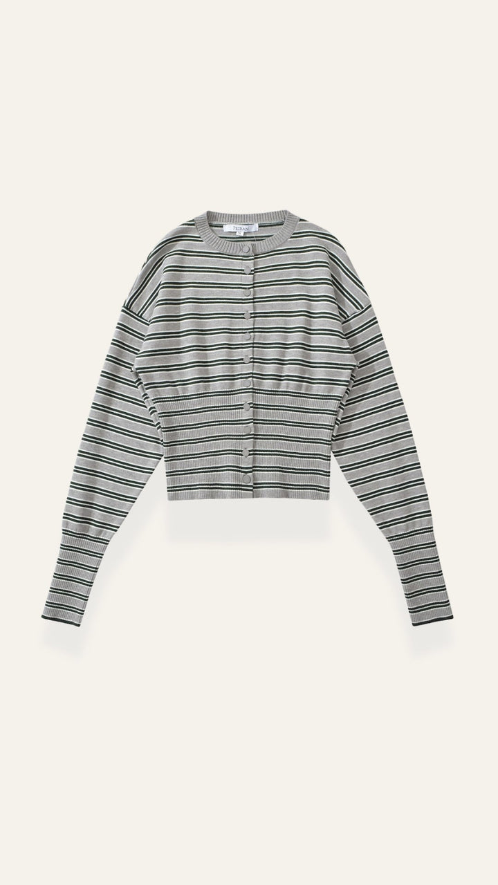 Ida Striped Cardigan
