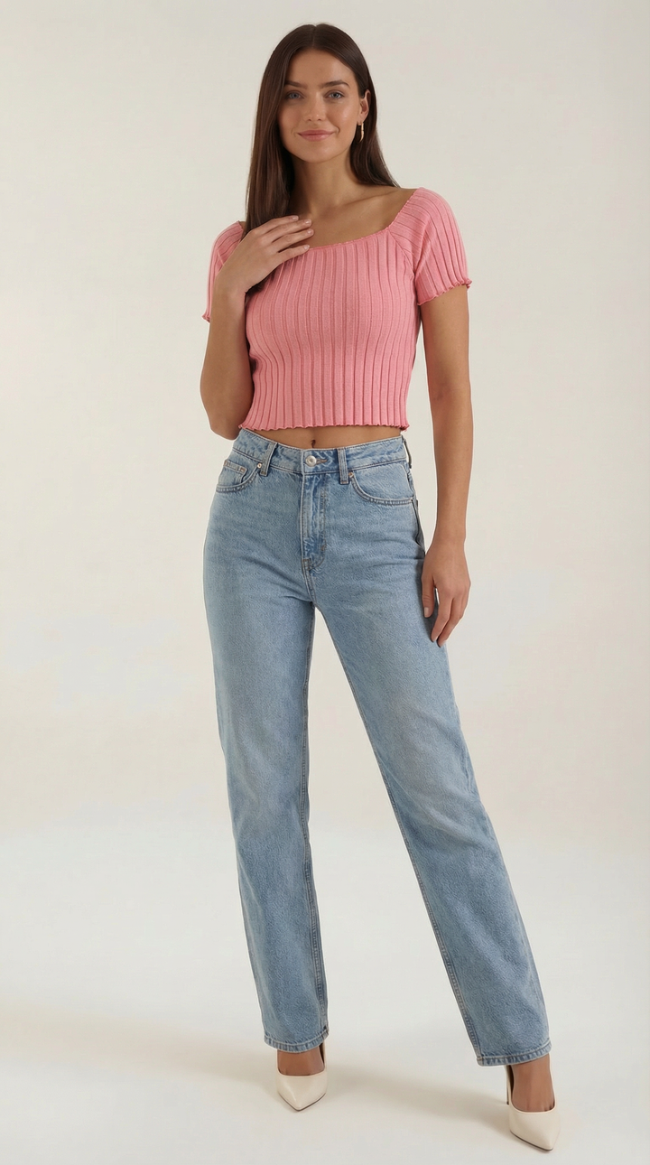 Isabel Short Sleeve Top