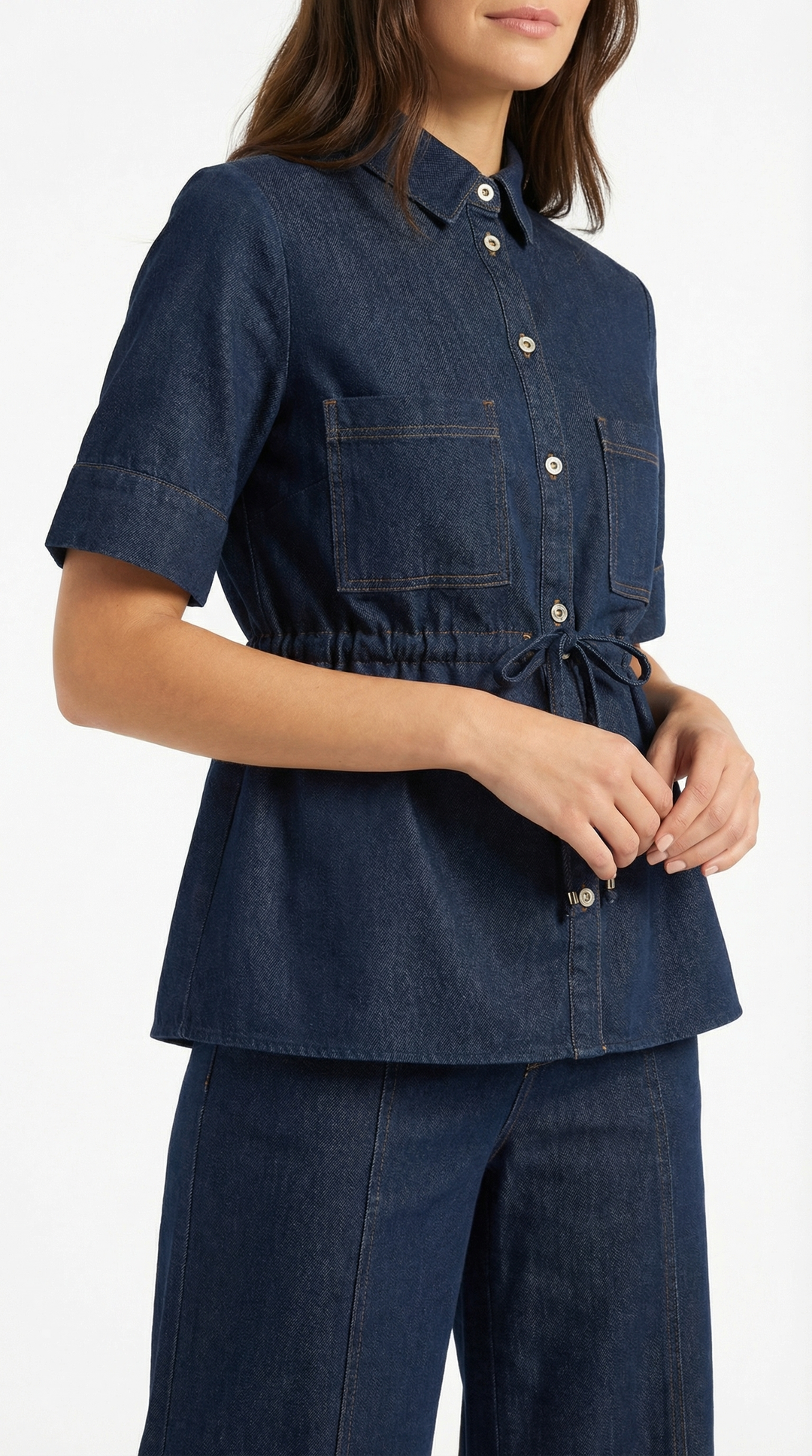 Judith Denim Co-ord Top
