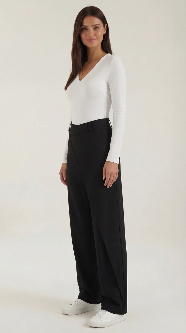 Jean Asymmetrical Trousers