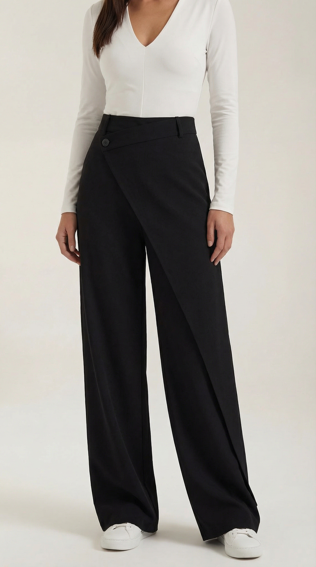 Jean Asymmetrical Trousers