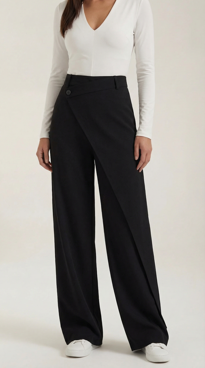 Jean Asymmetrical Trousers
