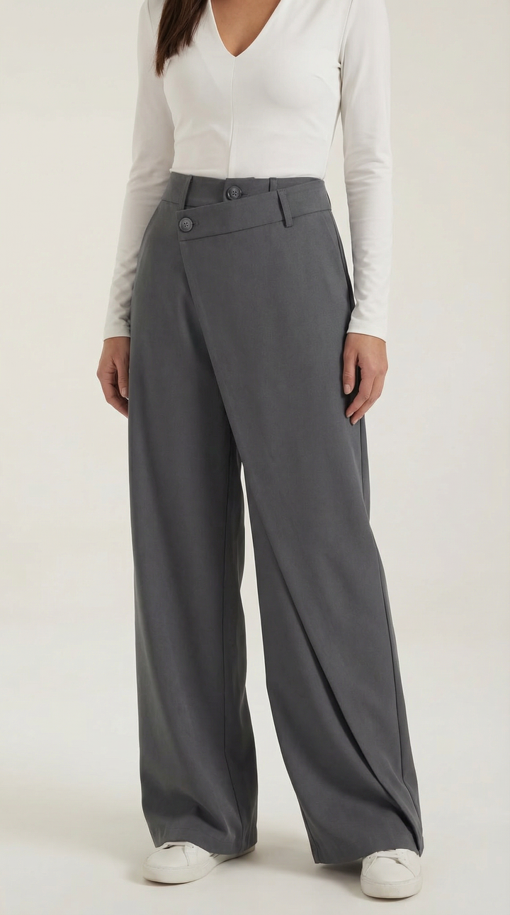 Jean Asymmetrical Trousers