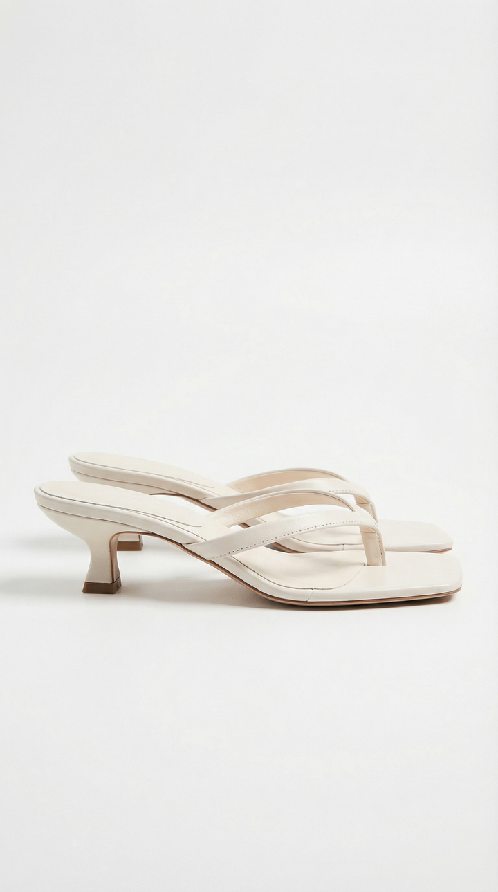 Jessica Thong Kitten Heeled Sandals