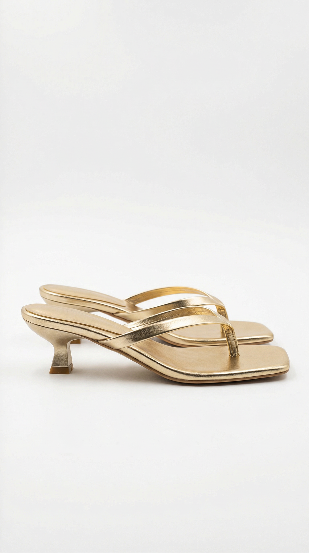 Jessica Thong Kitten Heeled Sandals