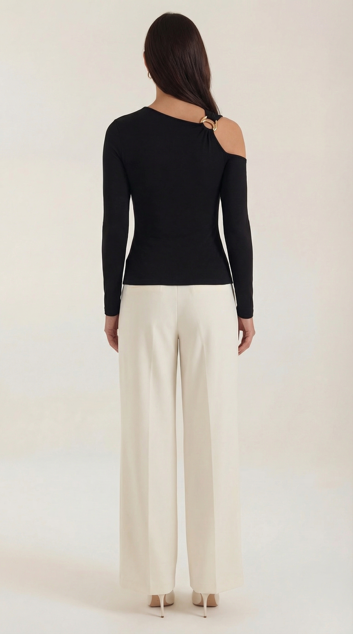 Joann One Shoulder Top