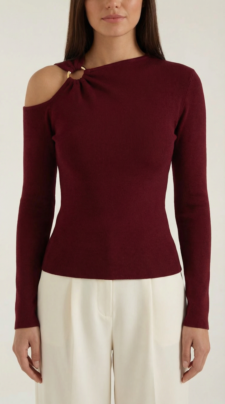 Joann One Shoulder Top