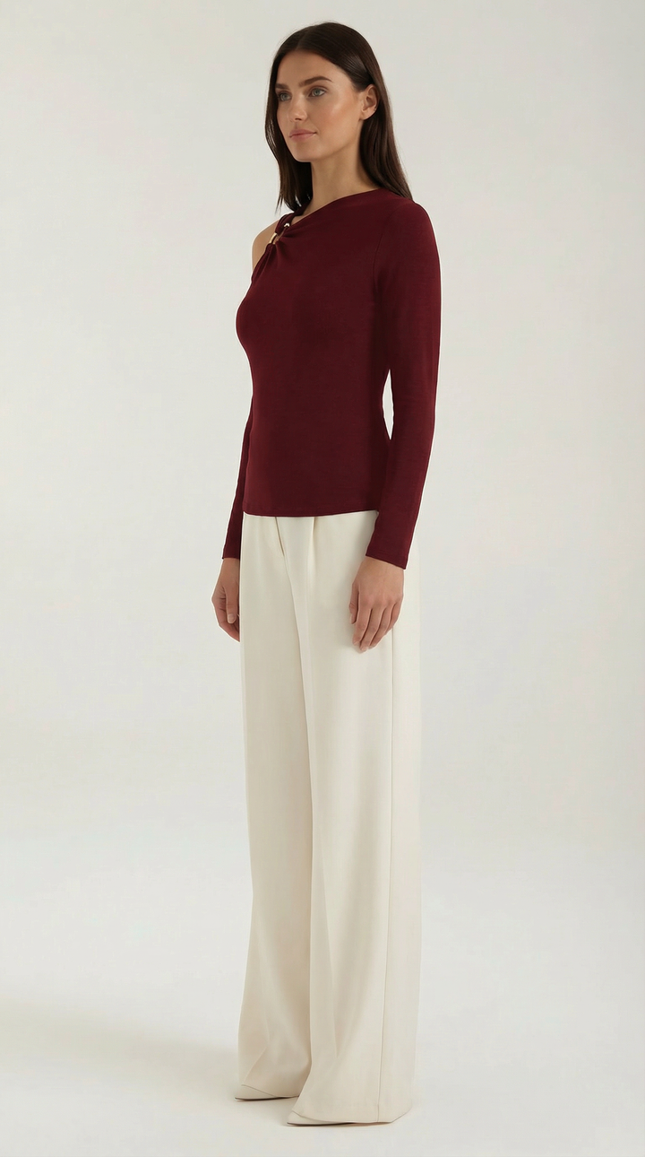 Joann One Shoulder Top