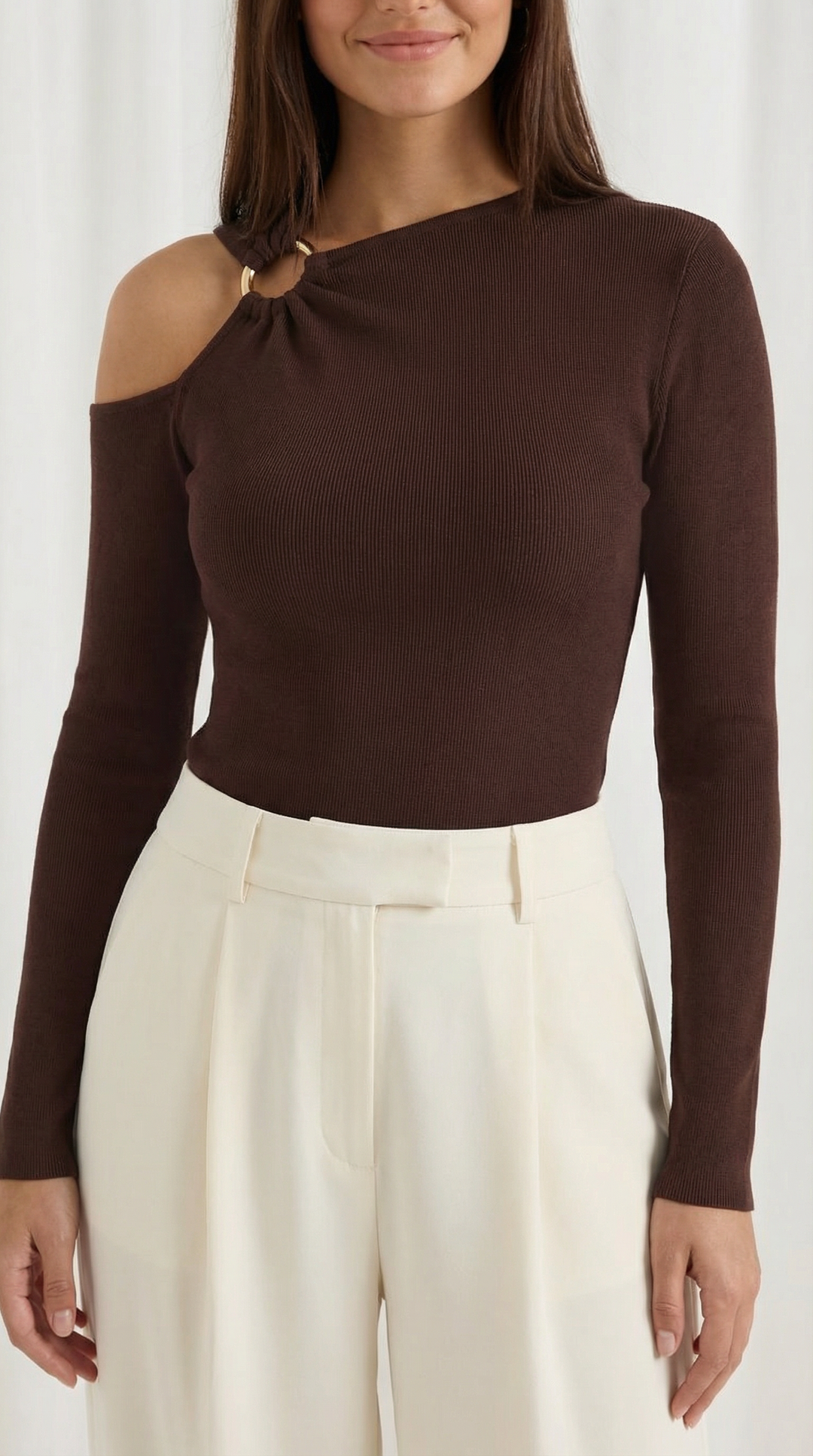 Joann One Shoulder Top