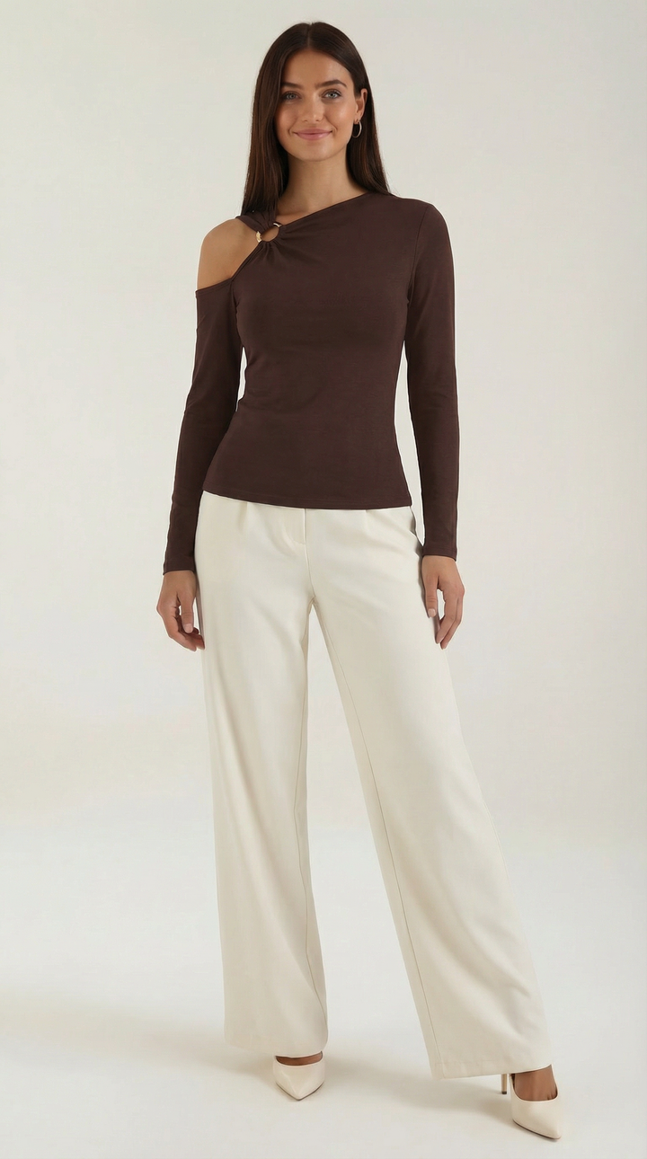 Joann One Shoulder Top