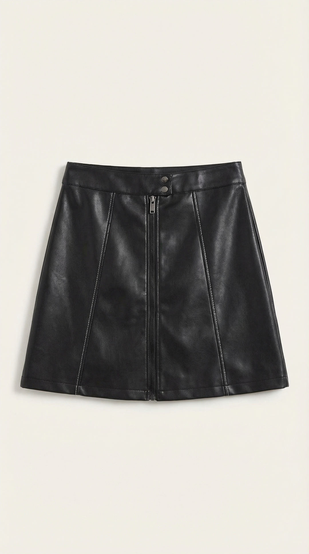Jocelyn Vegan Leather Skirt