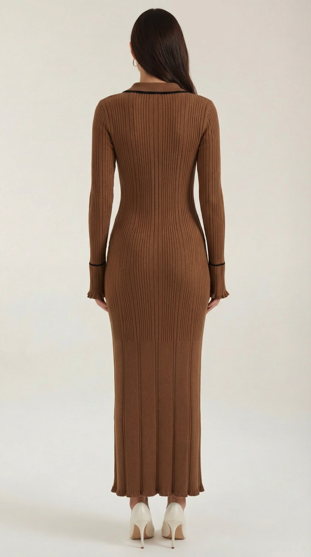 Josephine Knitted Bodycon Maxi Dress