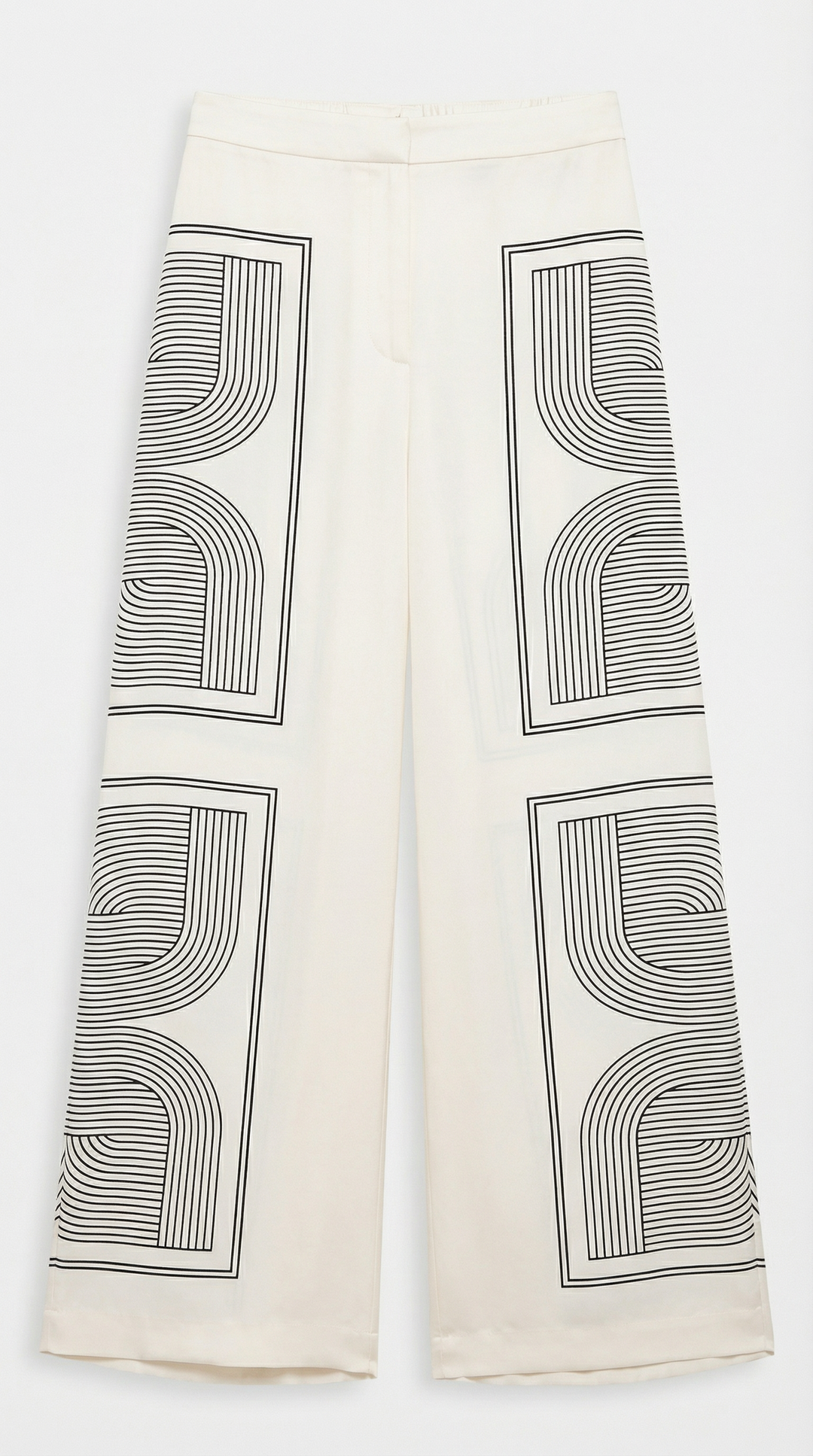 Jude Graphic Wide-Leg Pants