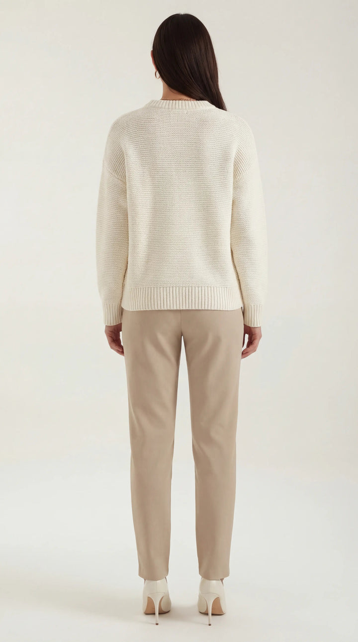 Julia Ribbed Knit Sweater